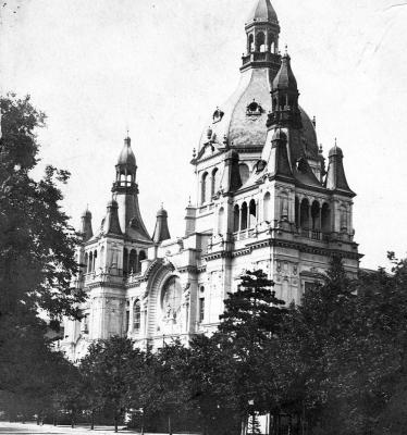 A Közlekedési Múzeum eredeti épülete 1900-ban